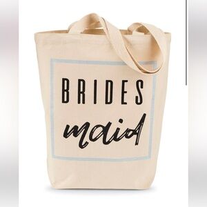 Mudpie Bridesmaid Canvas Tote